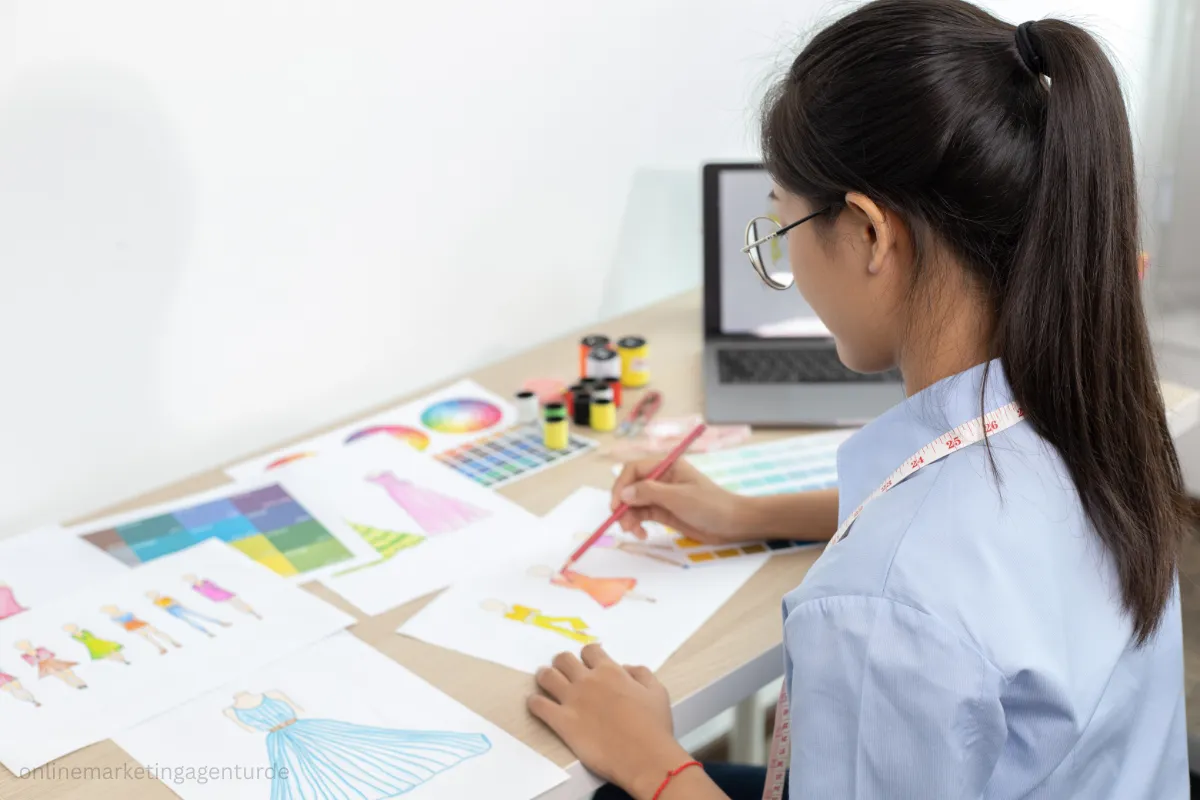 kreatives design für markenidentität